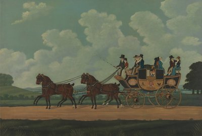 J. en W. Chaplins Dover-Londen etappe op de weg door John Cordrey